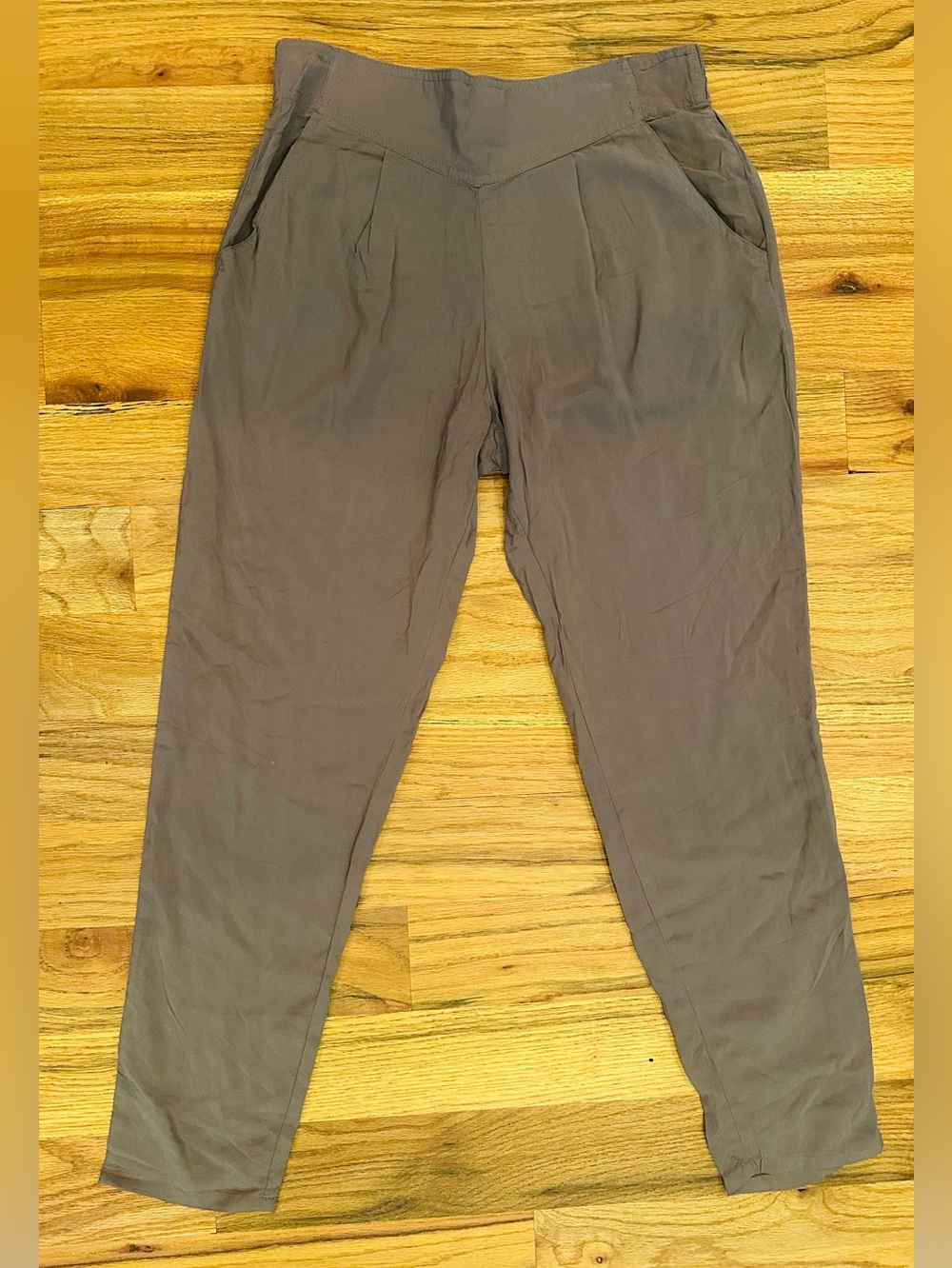 Free People Women’s Casual Stretch Chinos - Taupe